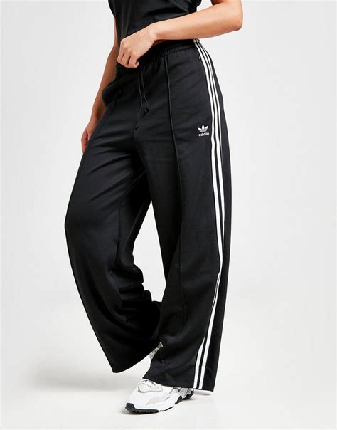 adidas jogginghose damen schlag schwarze streifen|schwarze Jogginghosen für Damen .